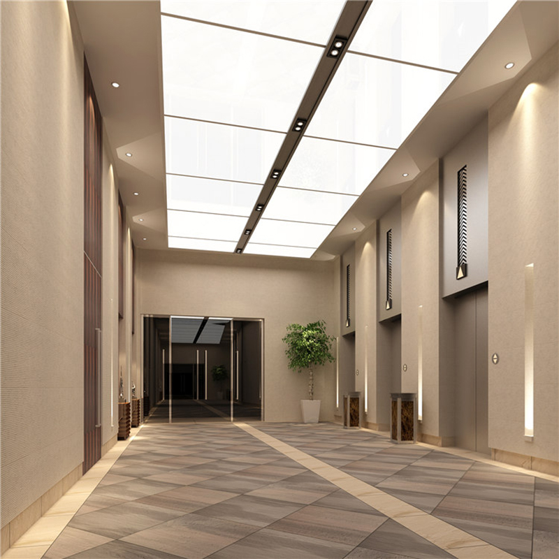 室内电梯间墙面展示