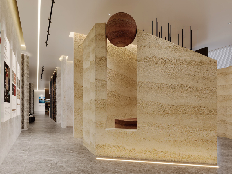 软瓷洞石装饰展示