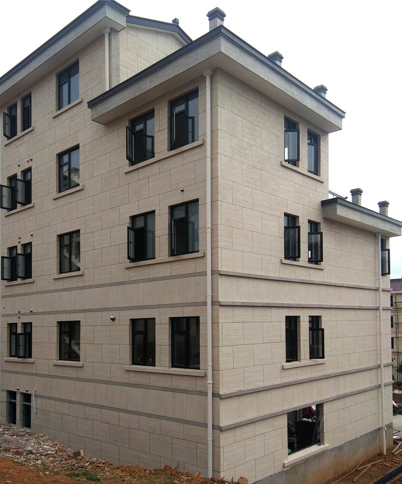 磐安自建房洞石装修展示